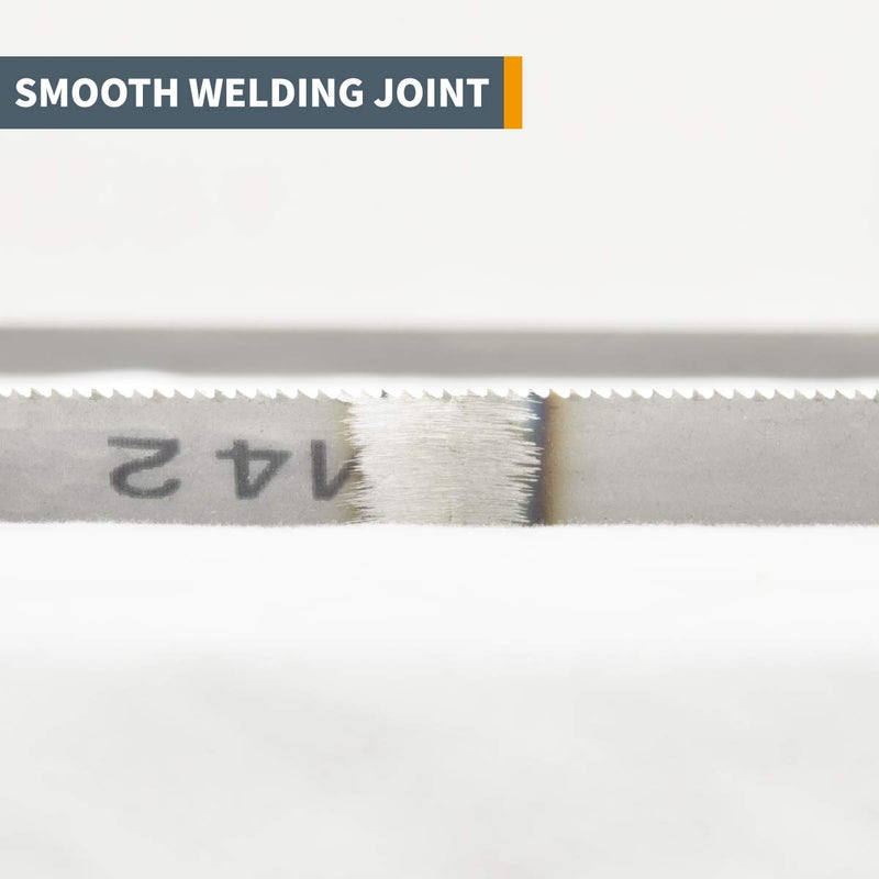 POWERTEC 80 Inch Bi-Metal Bandsaw Blades, 1/2" x 14 TPI Non-Ferrous Metal Cutting Band Saw Blades for Craftsman 22432, 9HT2433N & 9HT23331N 12" Band Saw, 1pk (13260) - Image 5